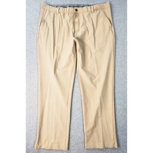 Etonic Golf Performance Pants Mens 42x30‎ Khaki Beige Stretch Activewear